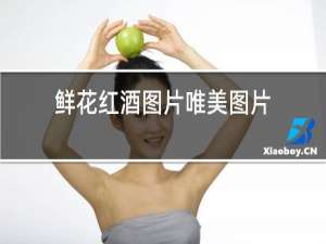 鲜花红酒图片唯美图片