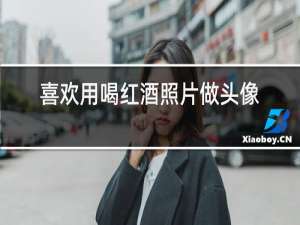 喜欢用喝红酒照片做头像的人