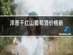 洋葱干红山葡萄酒价格新疆