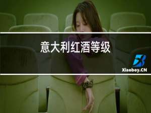 意大利红酒等级