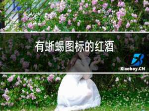有蜥蜴图标的红酒