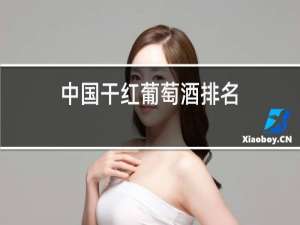 中国干红葡萄酒排名