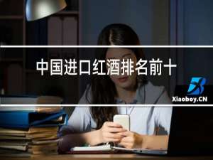 中国进口红酒排名前十