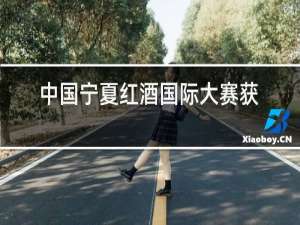 中国宁夏红酒国际大赛获奖