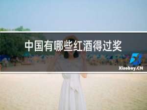 中国有哪些红酒得过奖