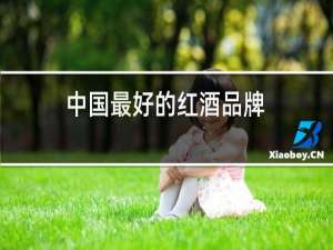中国最好的红酒品牌