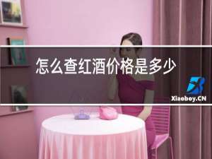怎么查红酒价格是多少