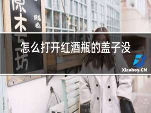怎么打开红酒瓶的盖子没开瓶器