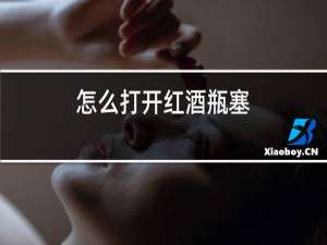怎么打开红酒瓶塞