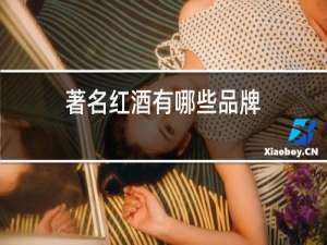 著名红酒有哪些品牌