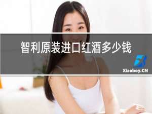 智利原装进口红酒多少钱一瓶