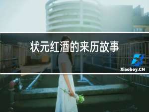 状元红酒的来历故事