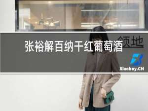 张裕解百纳干红葡萄酒