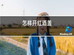 怎样开红酒盖?