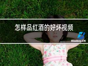 怎样品红酒的好坏视频