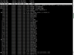 【Linux】之【磁盘】相关的命令及解析[df、du、iostat、iotop]