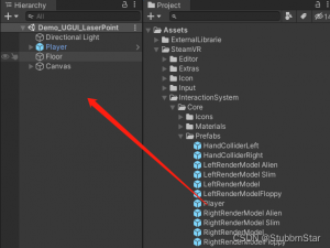 SteamVR 2.x UGUI交互系统（7）