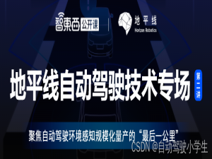 地平线：面向规模化量产的自动驾驶感知研发与实践