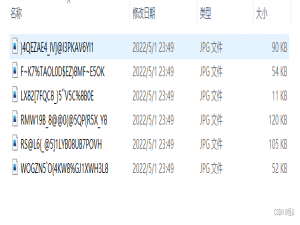 Python批量改变图片名字