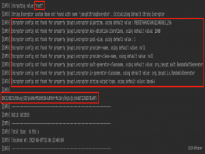 SpringBoot集成jasypt对配置文件中重要的属性加密