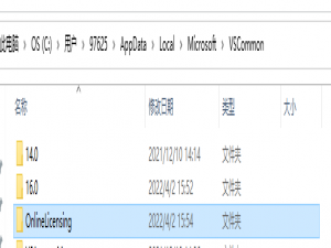 Visual Studio 2019 离线注册方法记录