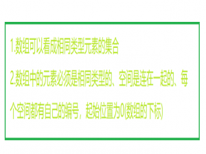 【Java】（六) 数组的定义和使用