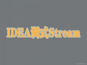 如何使用IntelliJ IDEA调式Stream流？还不会的看这里