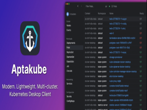 关于Kubernetes 桌面客户端 Aptakube 的一些笔记整理