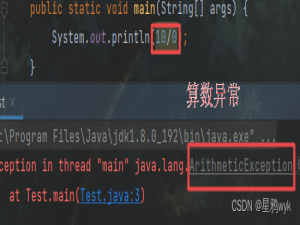 【JavaSE】异常