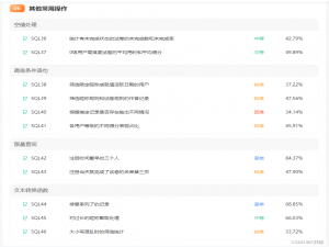 【牛客刷题-SQL进阶挑战】NO6.其他常用操作