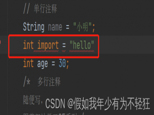 快速掌握JAVA基础数据类型-综合