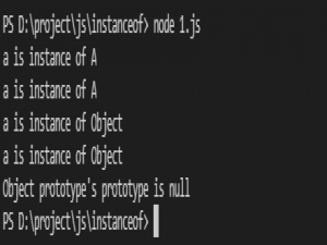 JavaScript中的instanceof运算符