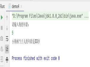 狗相对于人的年龄（java）