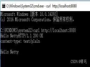 Netty网络编程实战1，搭建第一个Netty服务器