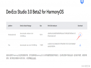 解决HUAWEI DevEco Studio 下载页面无法下载的问题