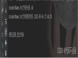 JAVA实验7 输入输出流I/O