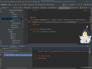 错误: 找不到符号符号: 变量 Layout_list_item位置: 类 ResourceTable
