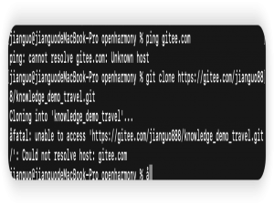 Git clone 提示“Could not resolve hostname”解决