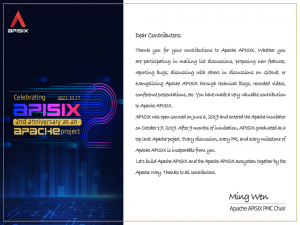 APISIX 成为 Apache 项目两周年！