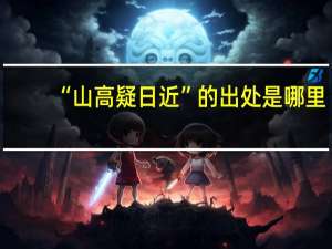 “山高疑日近”的出处是哪里