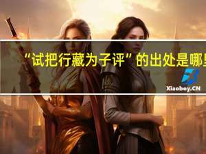 “试把行藏为子评”的出处是哪里