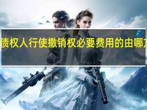 债权人行使撤销权必要费用的由哪方承担