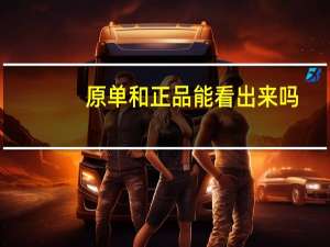 原单和正品能看出来吗