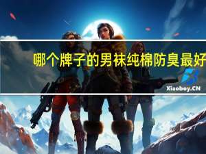 哪个牌子的男袜纯棉防臭最好