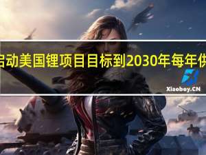 埃克森美孚宣布启动美国锂项目 目标到2030年每年供应超100万辆电动汽车