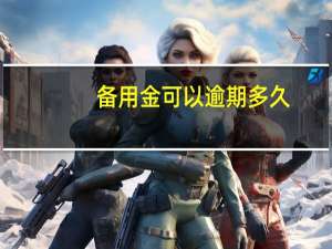 备用金可以逾期多久