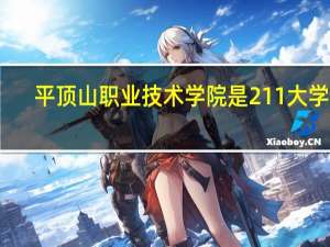 平顶山职业技术学院是211大学吗