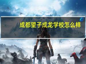 成都望子成龙学校怎么样