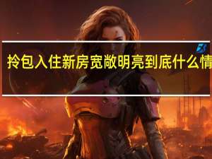拎包入住新房宽敞明亮 到底什么情况嘞