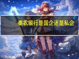 秦农银行是国企还是私企